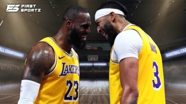 LeBron James and Anthony Davis