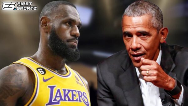 LeBron James and Barack Obama