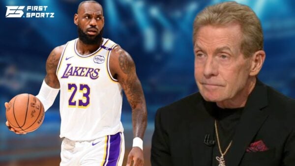 LeBron James and Skip Bayless