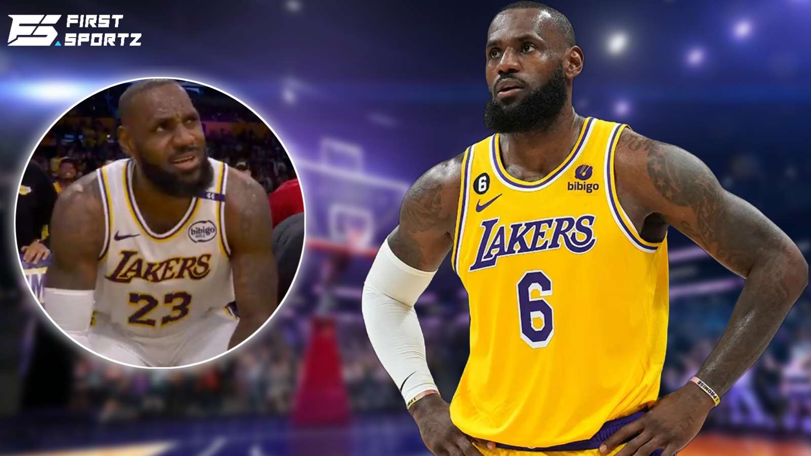 “Swing that motherf**ker!” LeBron James yells at teammate after not receiving pass during Lakers vs King