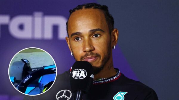 Lewis Hamilton (via IMAGO, Screenshot via Formula 1)