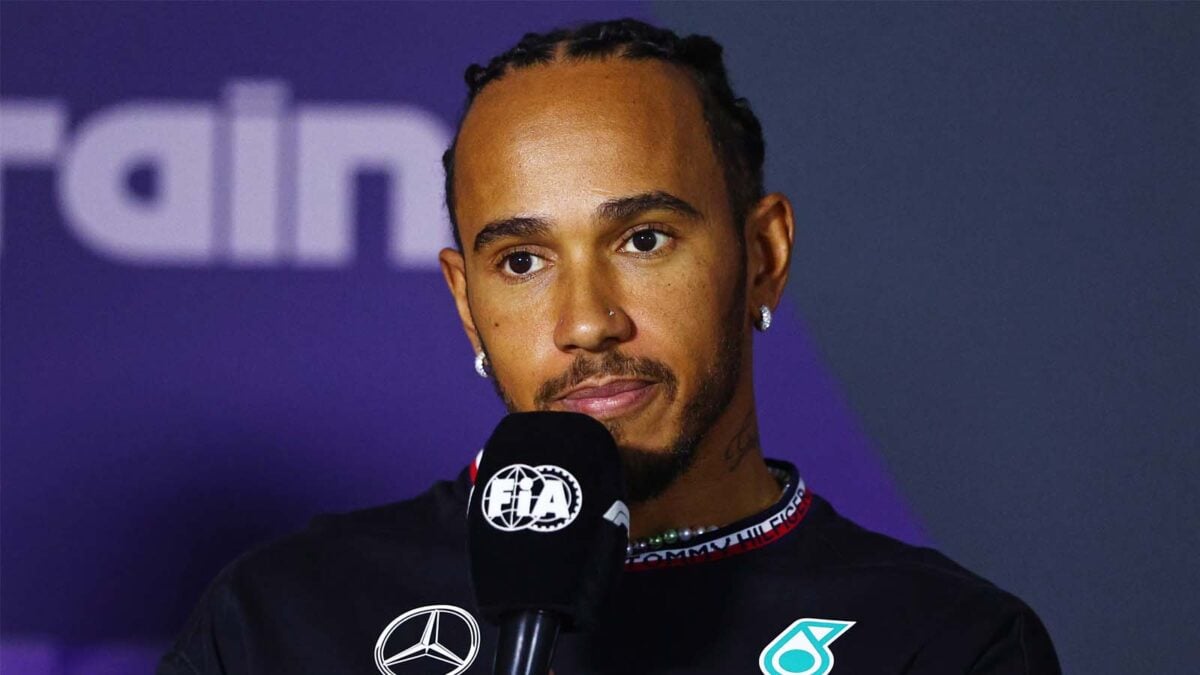 Lewis Hamilton (via Formula 1)