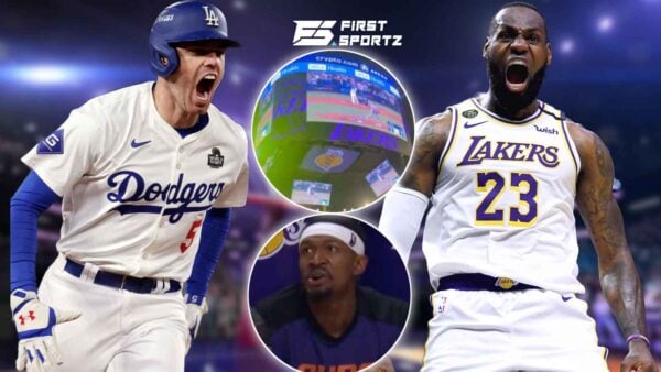 Los Angeles Dodgers star Freddie Freeman's walk-off grand slam in World Series was played on the Los Angeles Lakers jumbotron