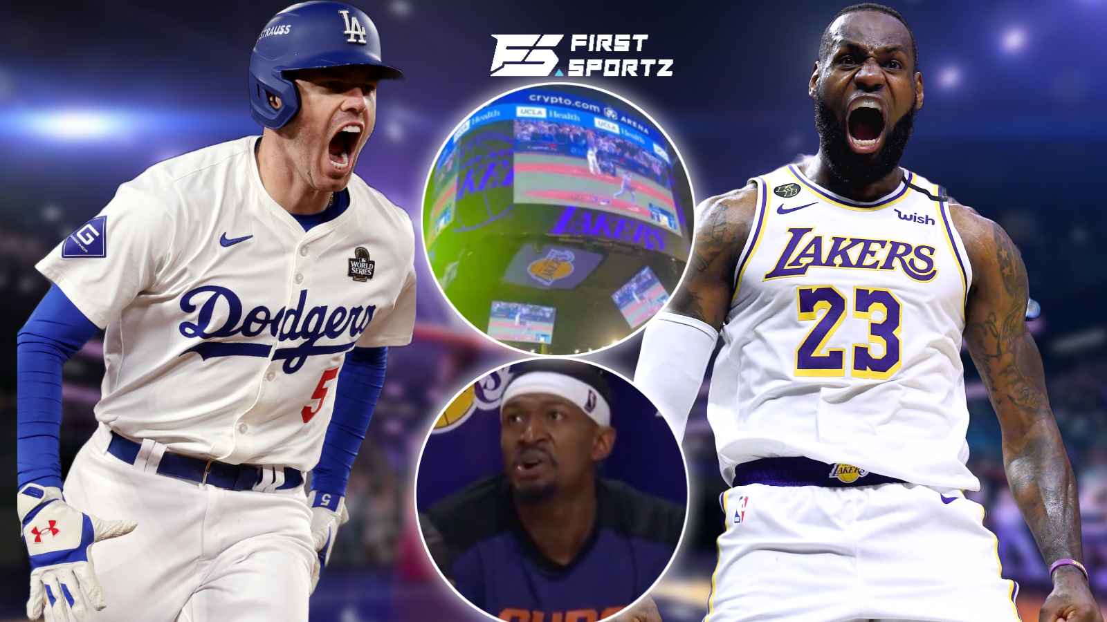 (Video) Lakers arena EXPLODES as Dodgers’ Freddie Freeman’s walk-off grand slam takes over NBA game