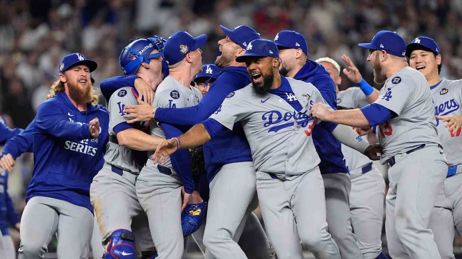 Los Angeles Dodgers Overcome New York Yankees 7-6 In Game 5 To Clinch 