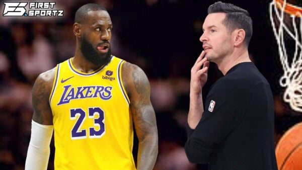 Los Angeles Lakers superstar LeBron James and new head coach JJ Redick