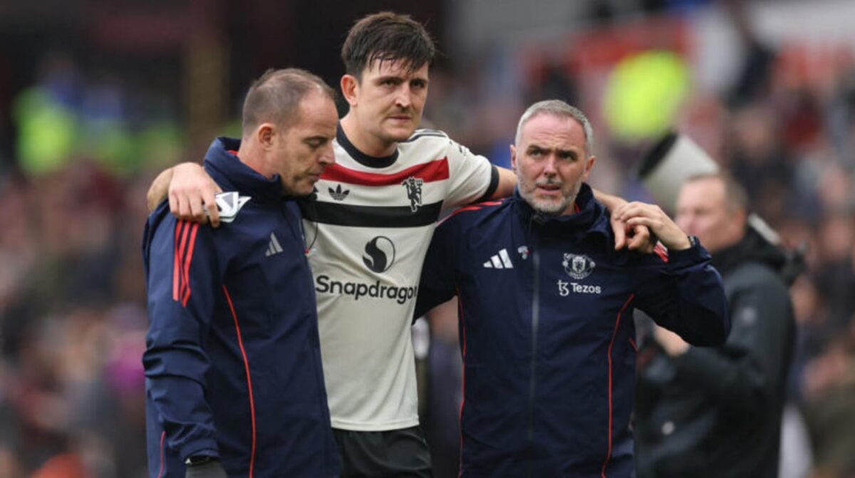 Manchester United Harry Maguire injury