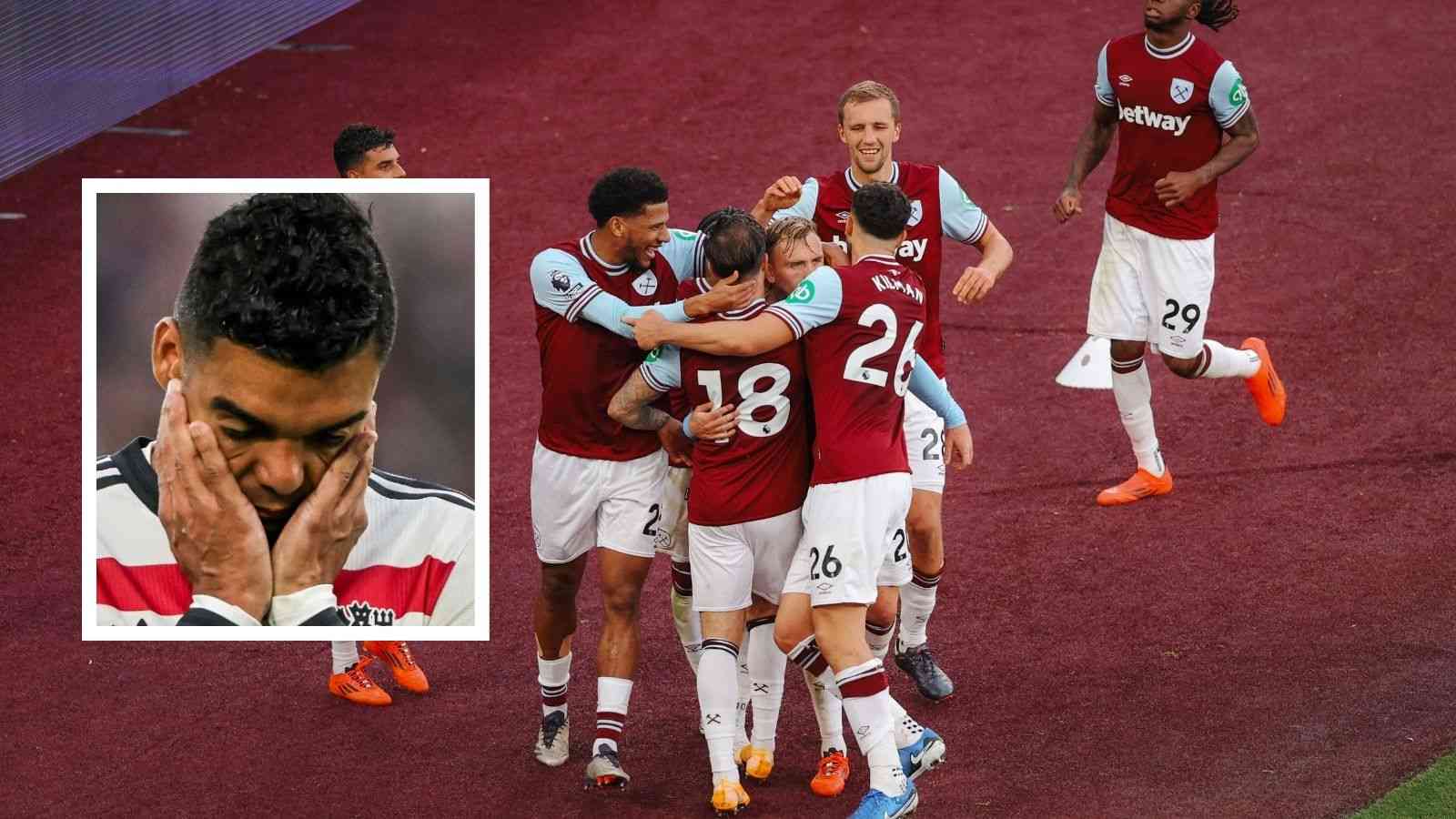 HORRIBLE start to Premier League season continues as Manchester United lose 2-1 to West Ham