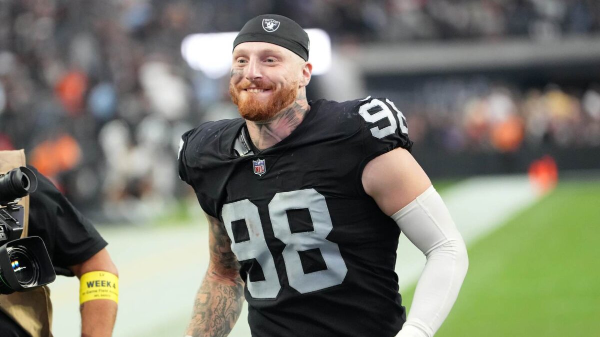 Mark Davis takes Maxx Crosby whom the Lions badly wanted, off the trade market