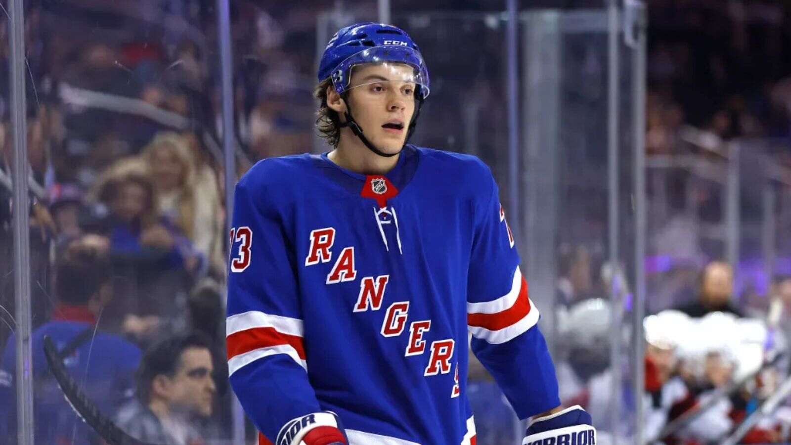 “This team is ridiculous” – Fans react as Rangers seemingly call Matt Rempe back to NHL mere days after demotion to AHL