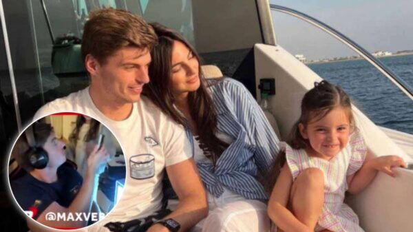 Max Verstappen, Kelly Piquet and Penelope