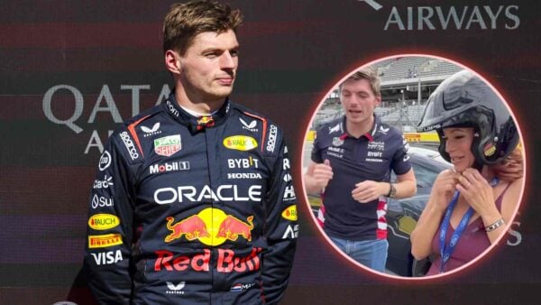 Max Verstappen and Elle Duncan