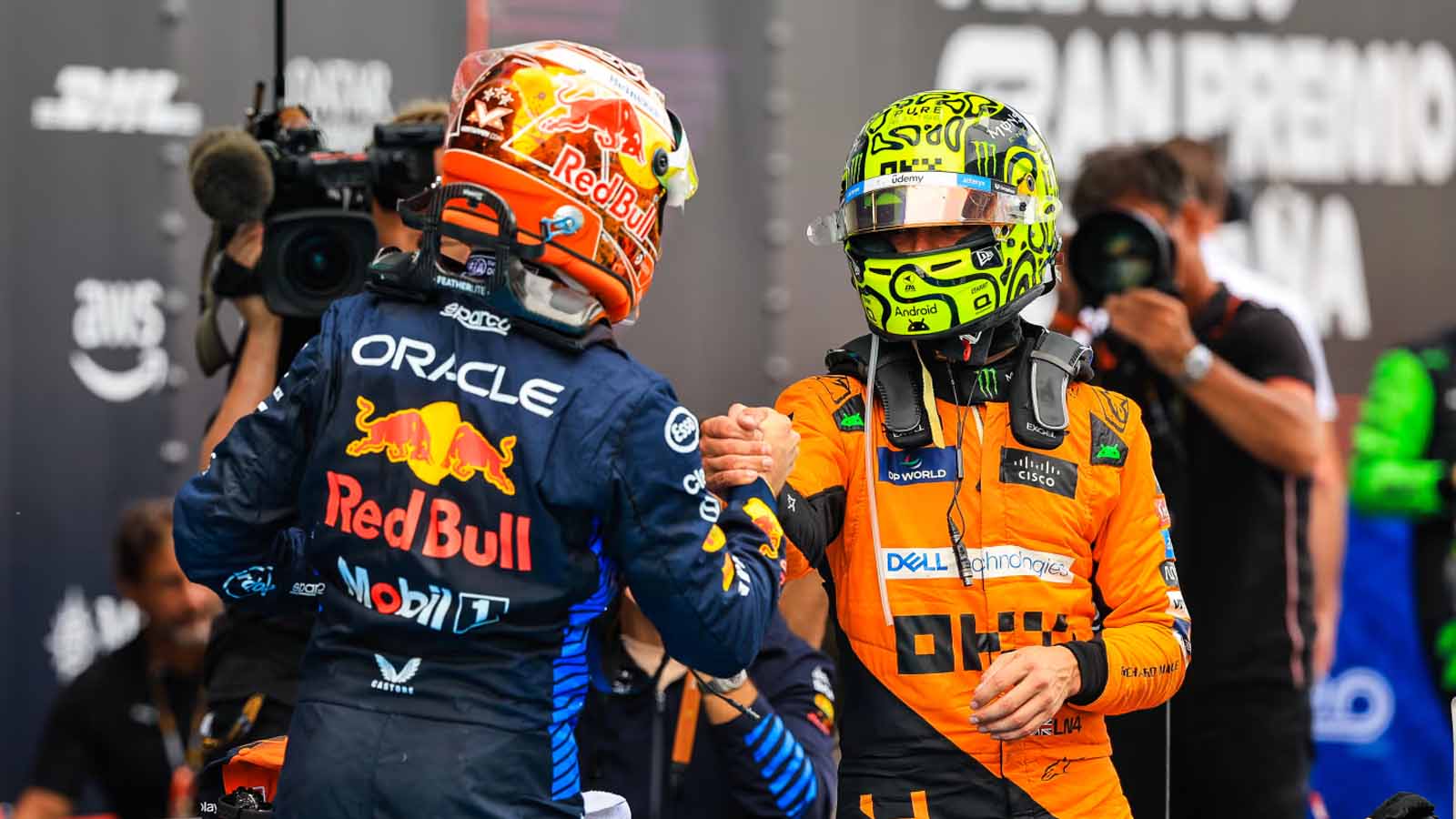 Max Verstappen makes bold claim over wanting Lando Norris as Red Bull teammate