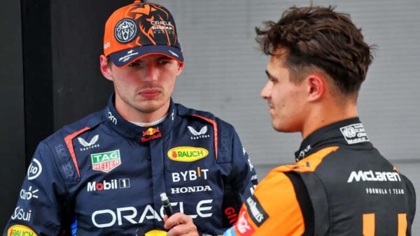 Max Verstappen and Lando Norris (via Planetf1)