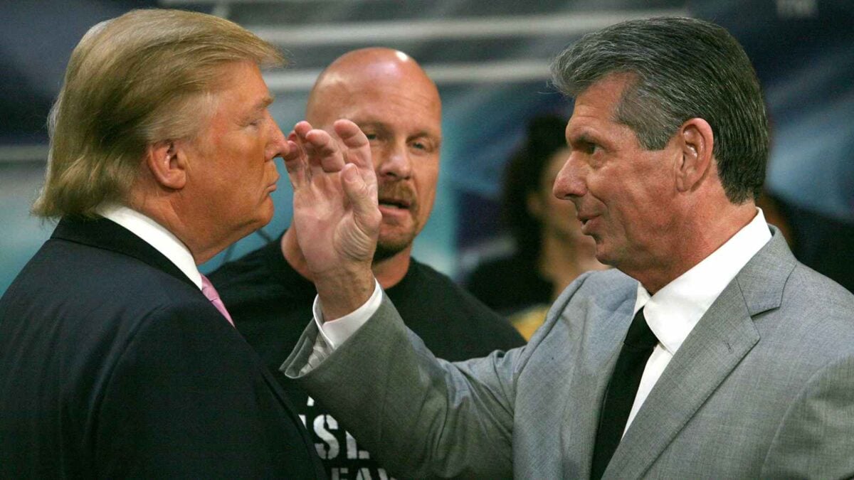 Donald Trump and Vince McMahon