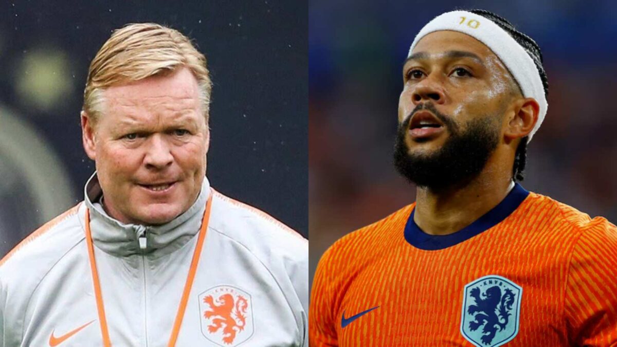 Memphis Depay Ronald Koeman 