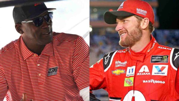 Michael Jordan and Dale Earnhardt Jr.