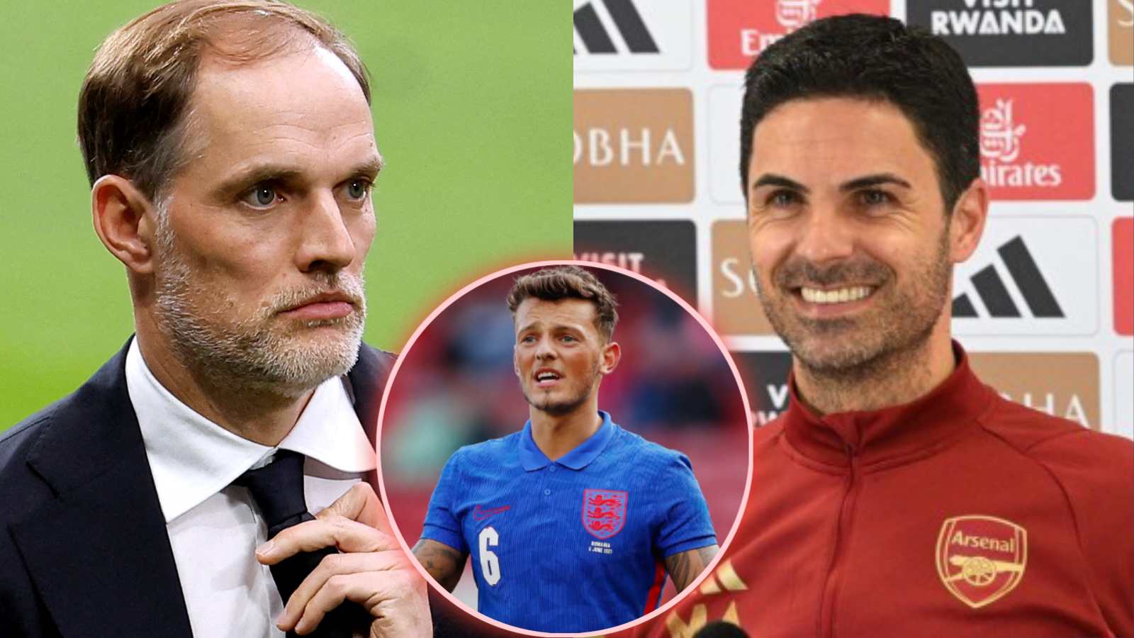 Arsenal boss Mikel Arteta jokingly downplays question aimed at Ben White’s feelings toward new England boss Thomas Tuchel