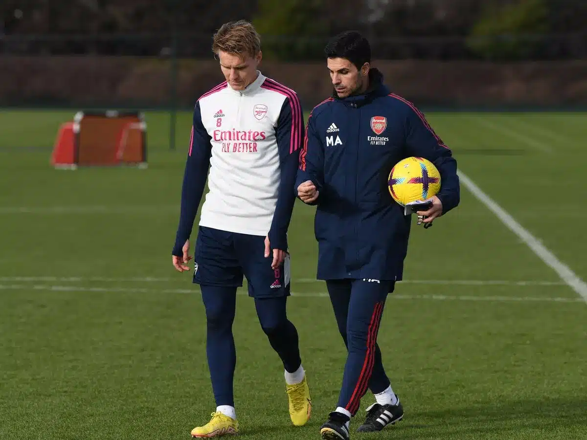 Mikel Arteta gives major update on Martin Odegaard’s Arsenal return after horrific injury