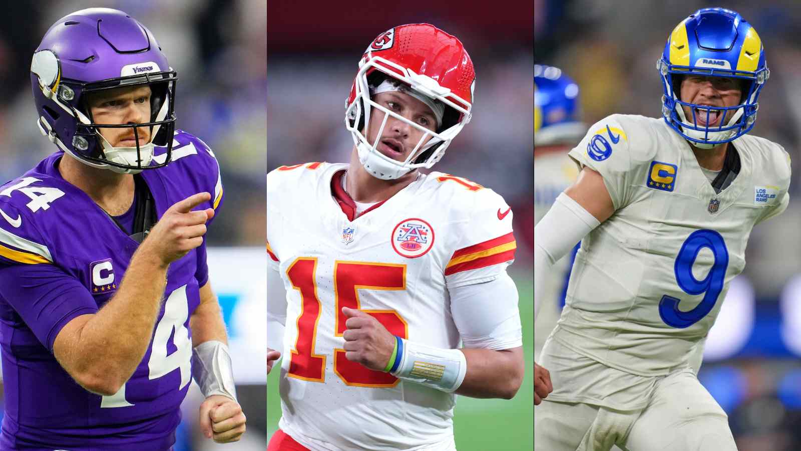 Patrick Mahomes cited as example for Matthew Stafford trade rumors despite Sam Darnold’s MVP-esque season