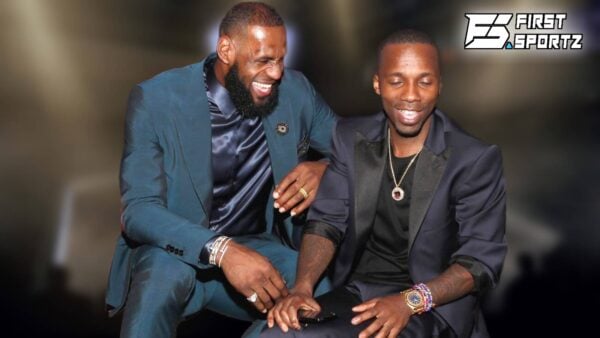 NBA agent Rich Paul and close friend Los Angeles Lakers star LeBron James