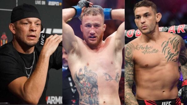 Nate Diaz doesn't think Dustin Poirier and Justin Gaethje are fit contenders for the BMF title