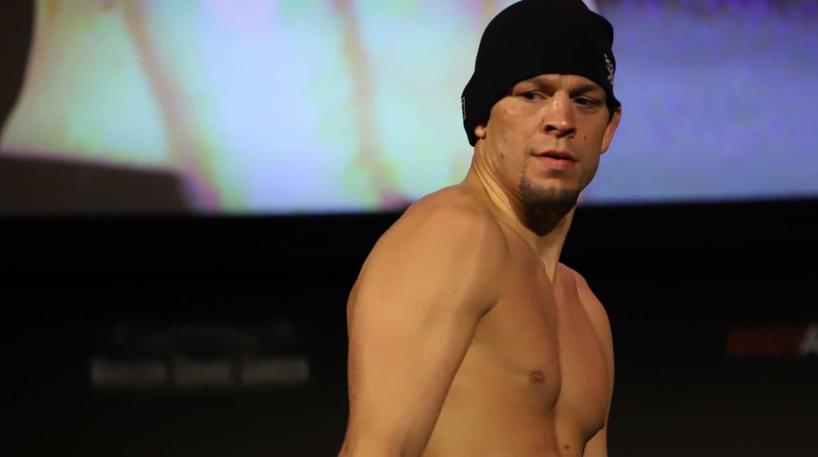 “I’ll snap your neck” – Nate Diaz gets VIOLENT warning from ex-heavyweight fighter for diss