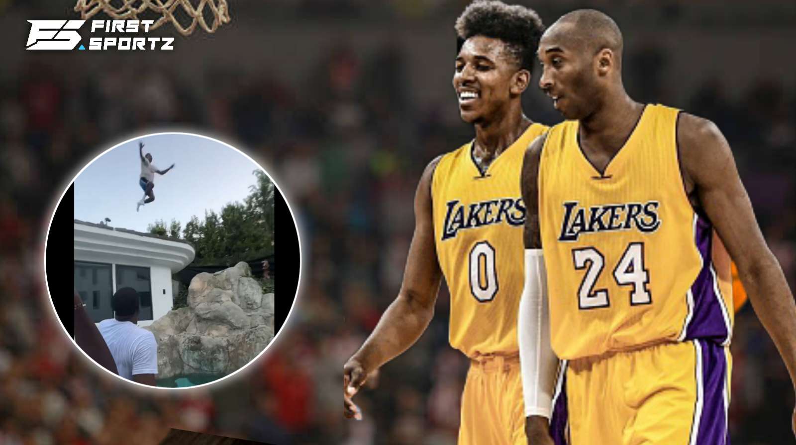 Kobe Bryant’s ex-teammate jumps from roof over $10,000 bet at wild party