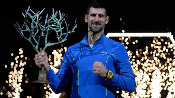 Novak Djokovic BNP Paribas Masters