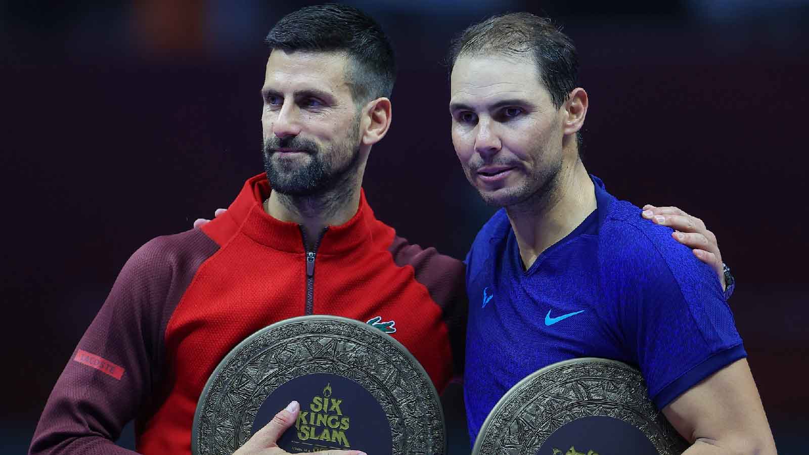 Novak Djokovic writes heartfelt message for Rafael Nadal as their 18-year-old rivalry comes to end in Riyadh