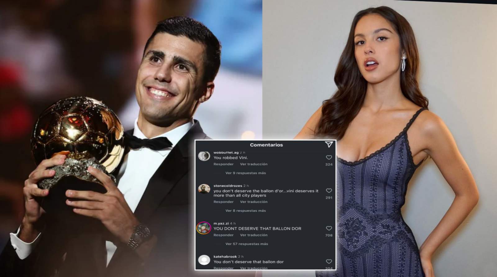 Real Madrid fans HILARIOUSLY mistake American singer Olivia Rodrigo for Ballon d’Or winner Rodri, attack her in comments