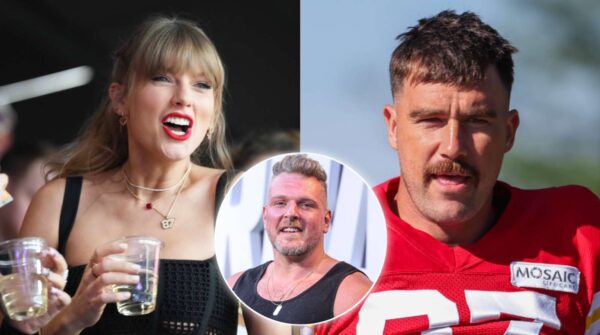 Taylor Swift, Pat McAfee, and Travis Kelce