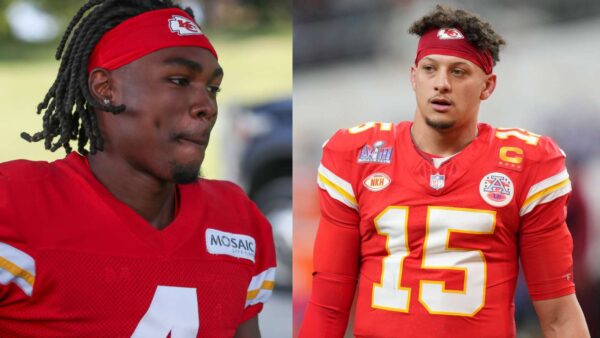 Patrick Mahomes did not know how badly he injured teammate Rashee Rice in the knee