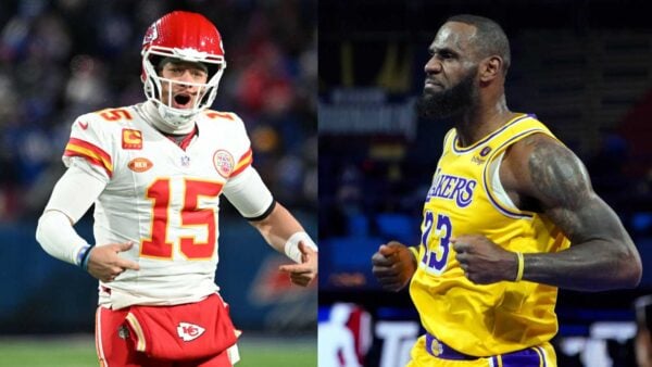 Patrick Mahomes leaves NBA superstar LeBron James in awe after his performances on Monday Night Football