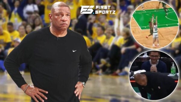 Payton Pritchard's 3rd quarter ending three-pointer had Doc Rivers shocked