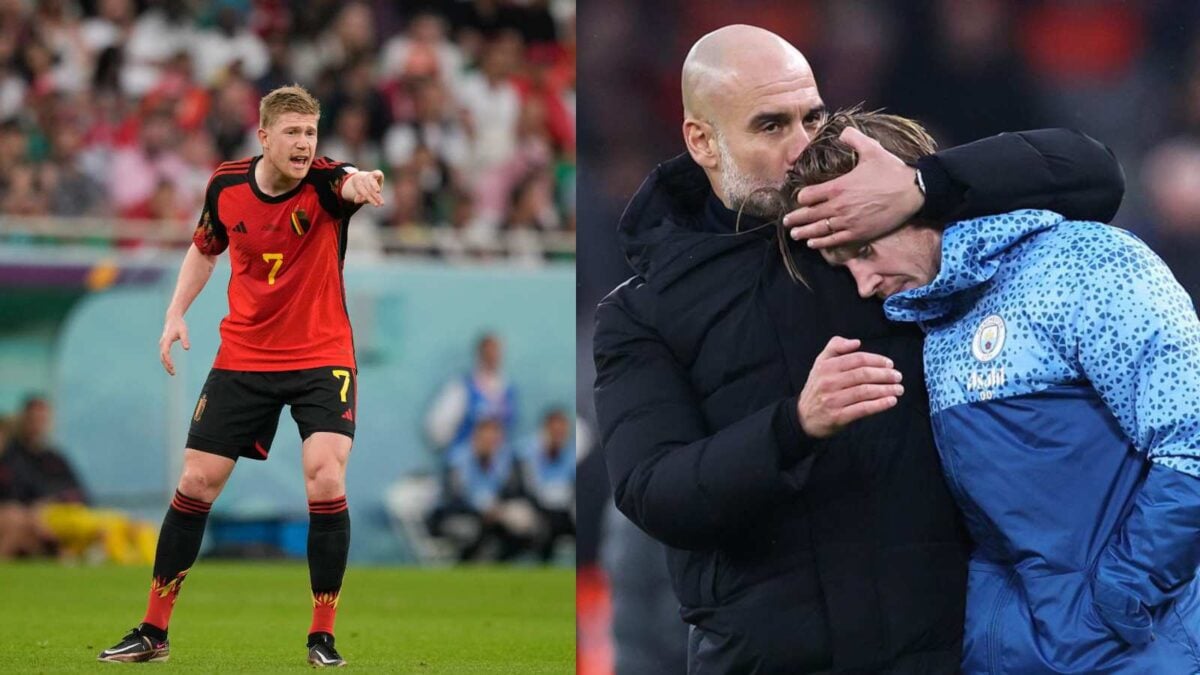 Pep Guardiola on Kevin De Bruyne