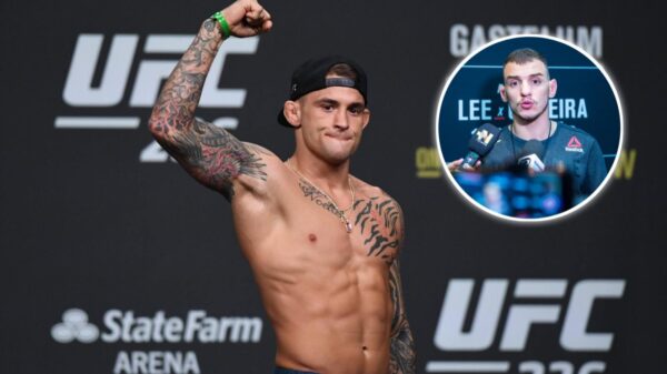 Renato Moicano and Dustin Poirier