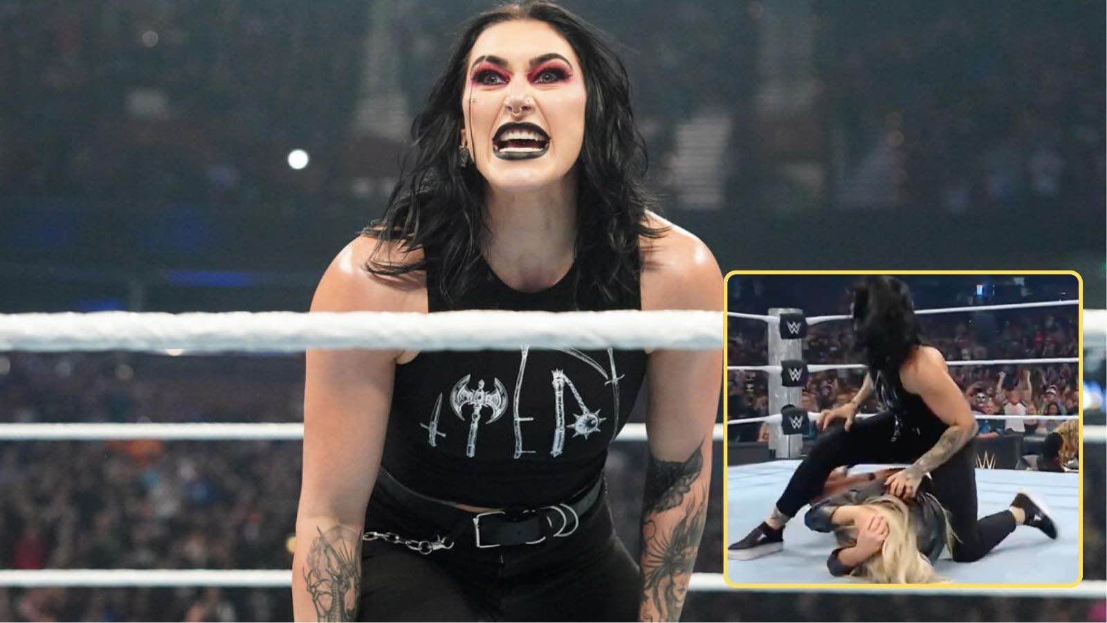 (Video) Current WWE champion suffers casualty of Rhea Ripley’s wrath while chasing Liv Morgan on SmackDown