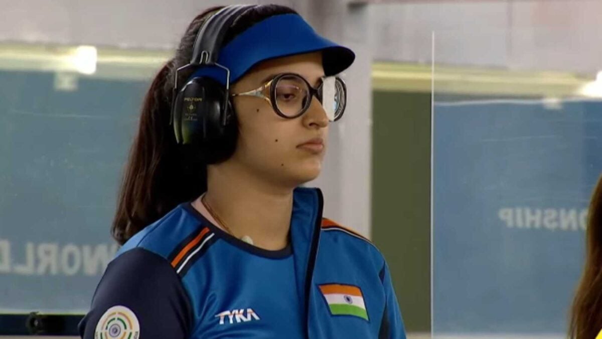 Rhythm Sangwan at issf world cup finals