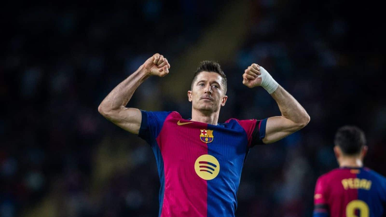 Robert Lewandowski and Pablo Torre run riot as Barcelona DEMOLISH Sevilla