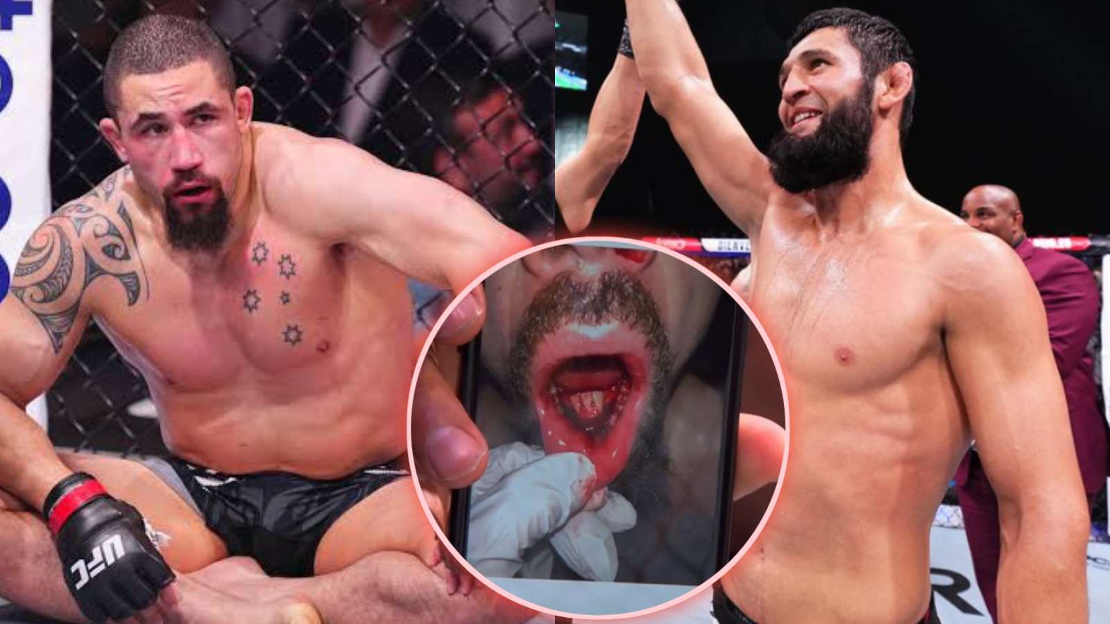 Robert Whittaker corrects sports doctor’s breakdown of Khamzat Chimaev’s deadly neck crank at UFC 308