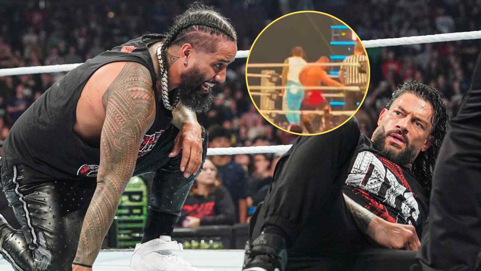 (Video) What Jey Uso did following The Bloodline’s beatdown on Roman Reigns and Jimmy Uso after SmackDown went off the air