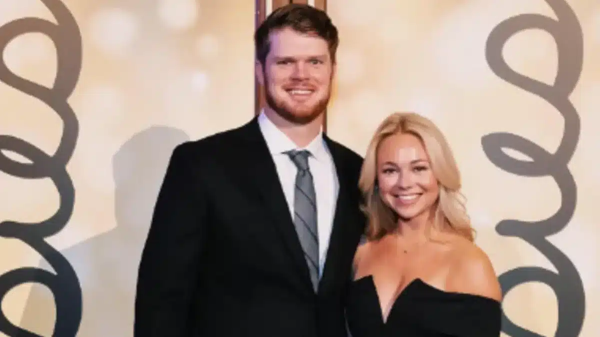 Sam Darnold and Katie Holfnagle