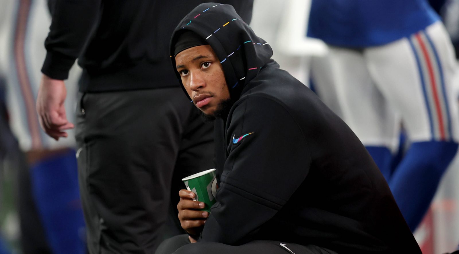 Saquon Barkley expecting ‘mixed reactions’ from Giants fans in heated NFC East rivalry game as he returns to MetLife in Eagles jersey