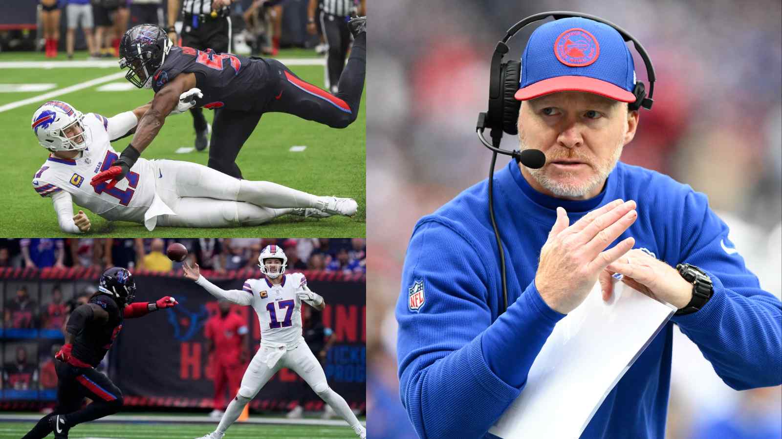 Sean McDermott takes the blame for Bills’ last-minute loss to Texans