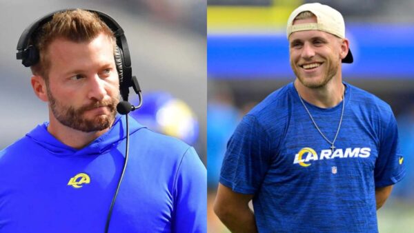 Sean McVay and Cooper Kupp