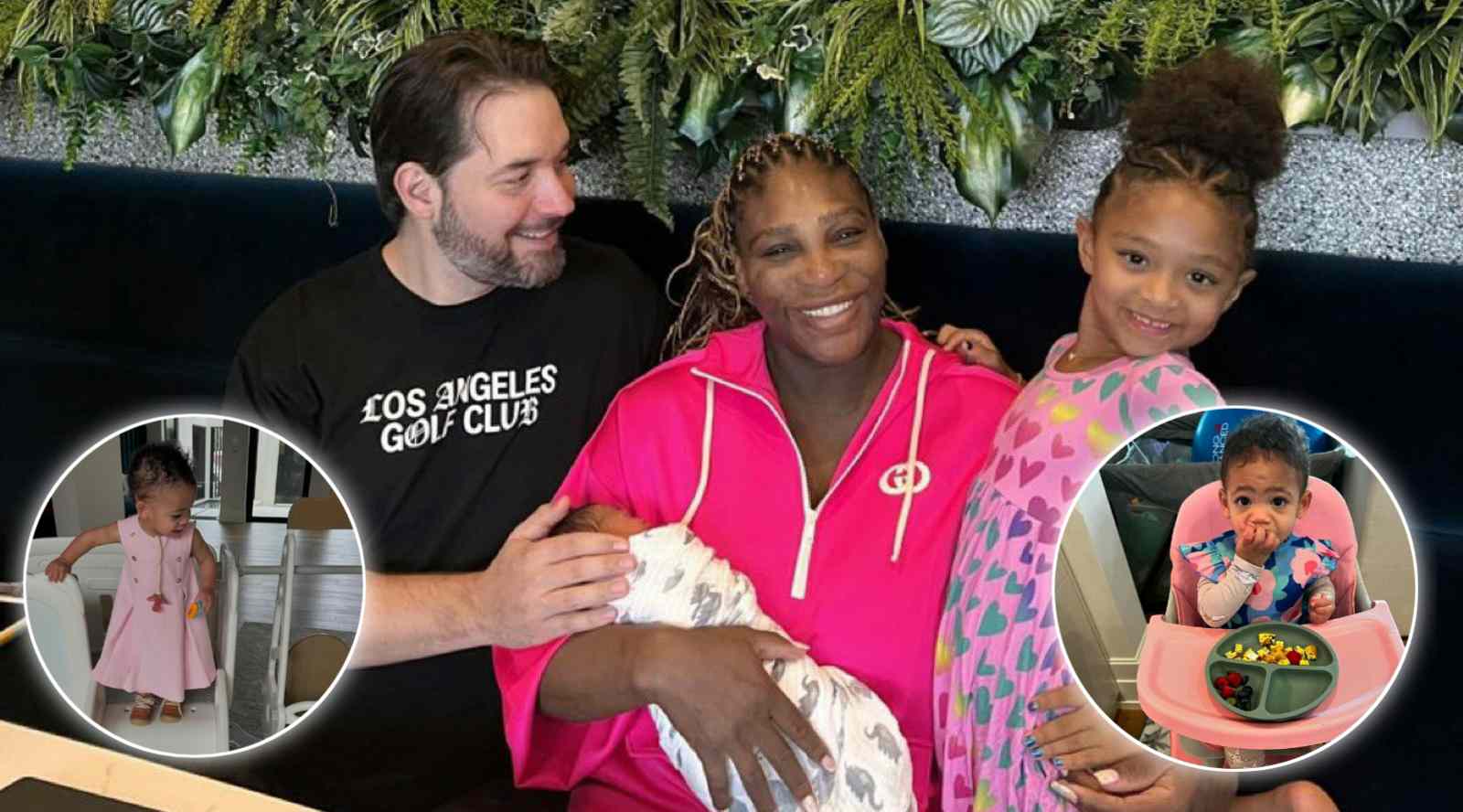 Serena Williams and Alexis Ohanian react as daughter Adira makes Instagram debut