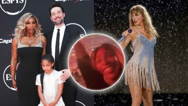 Serena Williams attended Taylor Swift's concert with her husband and daughter