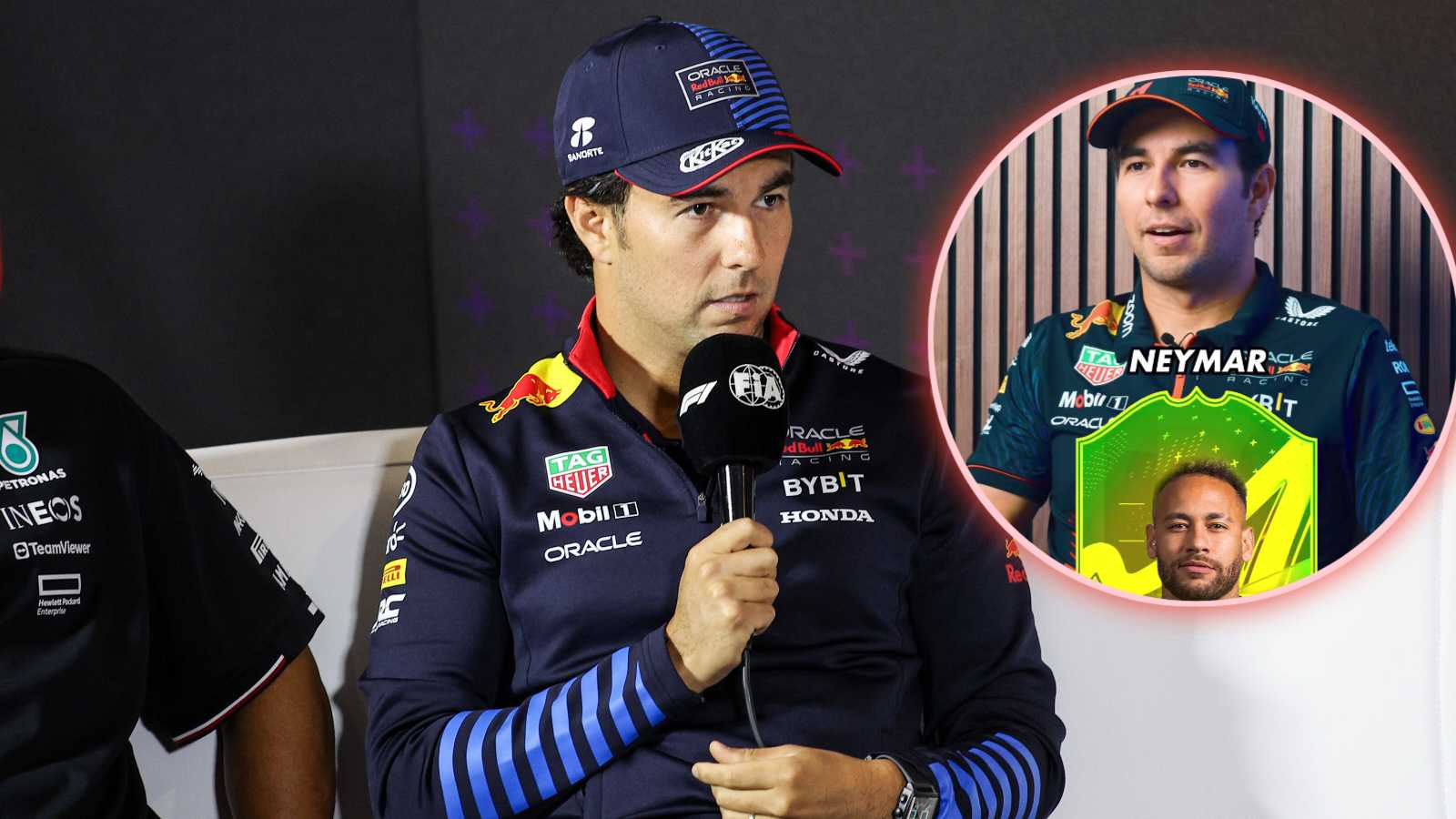 (Video) Sergio Perez HILARIOUSLY guesses the names of legendary Brazilian football players ahead of race at Interlagos