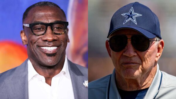 Shannon Sharpe and Jerry Jones